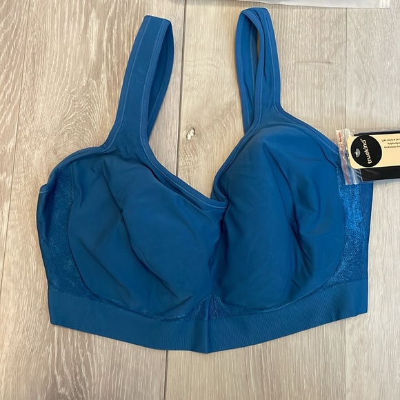 TRUEKIND | DAILY COMFORT WIRELESS SHAPER BRA | 3XL ATLANTIC BLUE - Picture 6 of 8